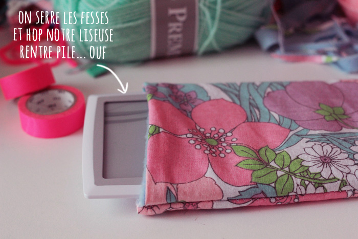 Couture] DIY : Fabriquer une housse pour Kindle. - Mes petites bricoles